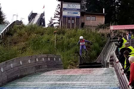 Teilnahme am Bayerncup im Skispringen und der Nordischen Kombination