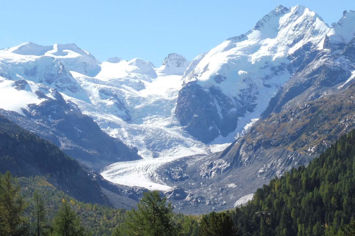MTB Tour im Engadin 2021 - Morteratschgletscher