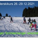 Kinderskikurs 2021 wegen Schneemangel verschoben