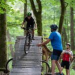 Der Flowtrail wird erkundet