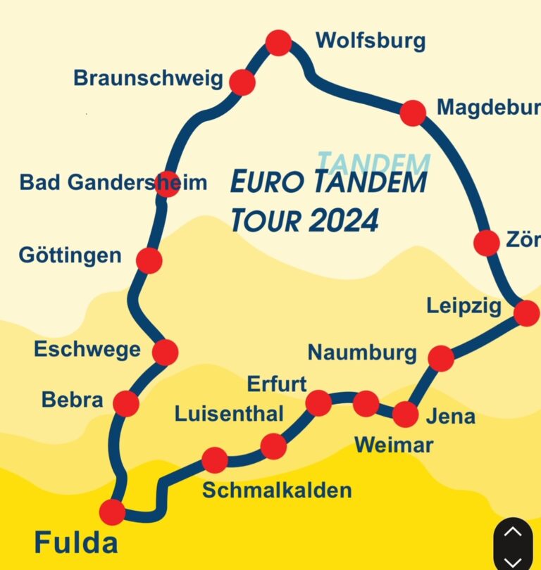 Rückblick Euro Tandem Tour 2024