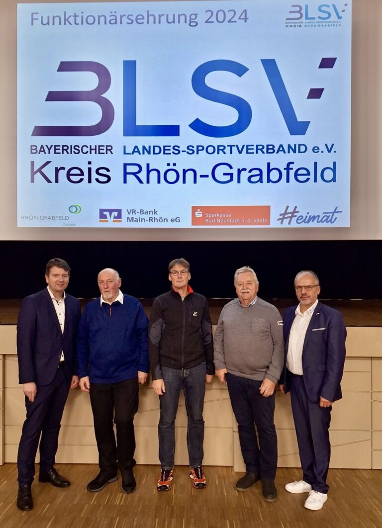 BLSV Ehrung für langjähriges Engagement im Verein 2024