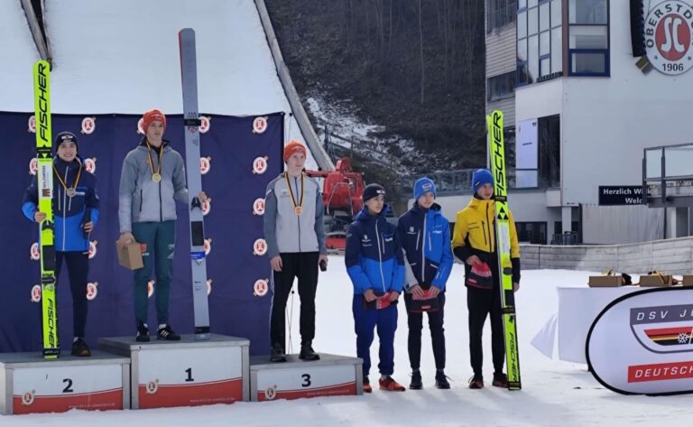 Janis Kansog landet beim Deutschlandpokal auf dem Podest