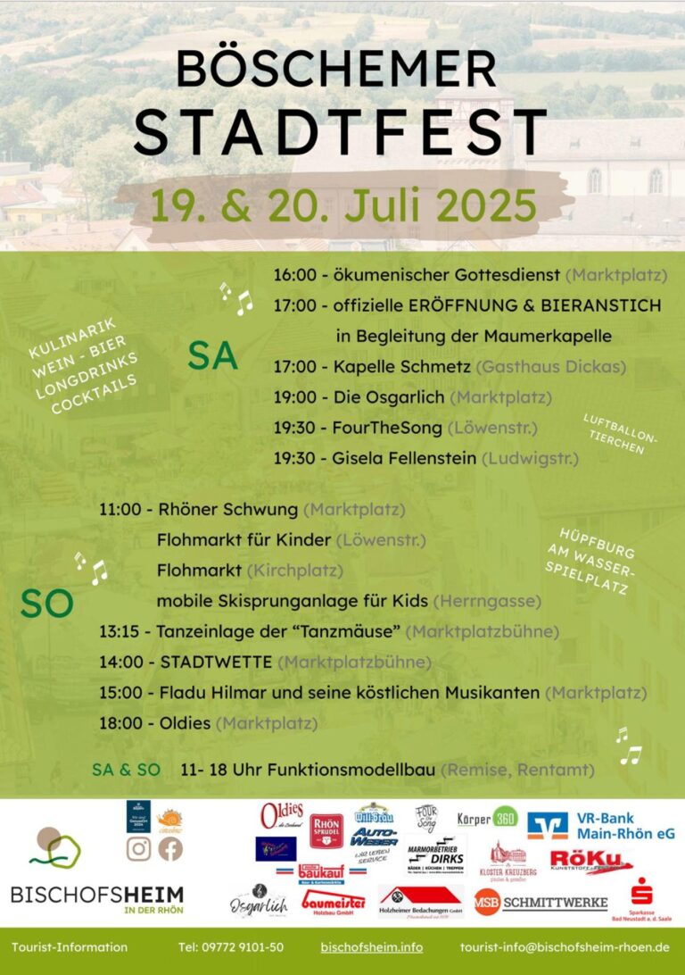 Stadtfest 2025 mit mobiler Sprungschanze