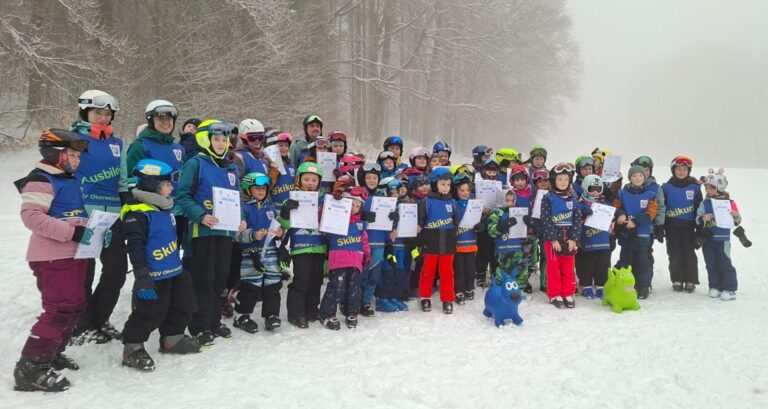 Kinderskikurs für Fortgeschrittene 2026 erfolgreich durchgeführt!